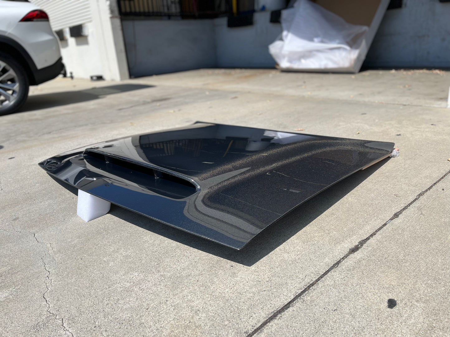 Anderson Composites 2018 DODGE CHALLENGER DEMON TYPE-OE CARBON FIBER HOOD