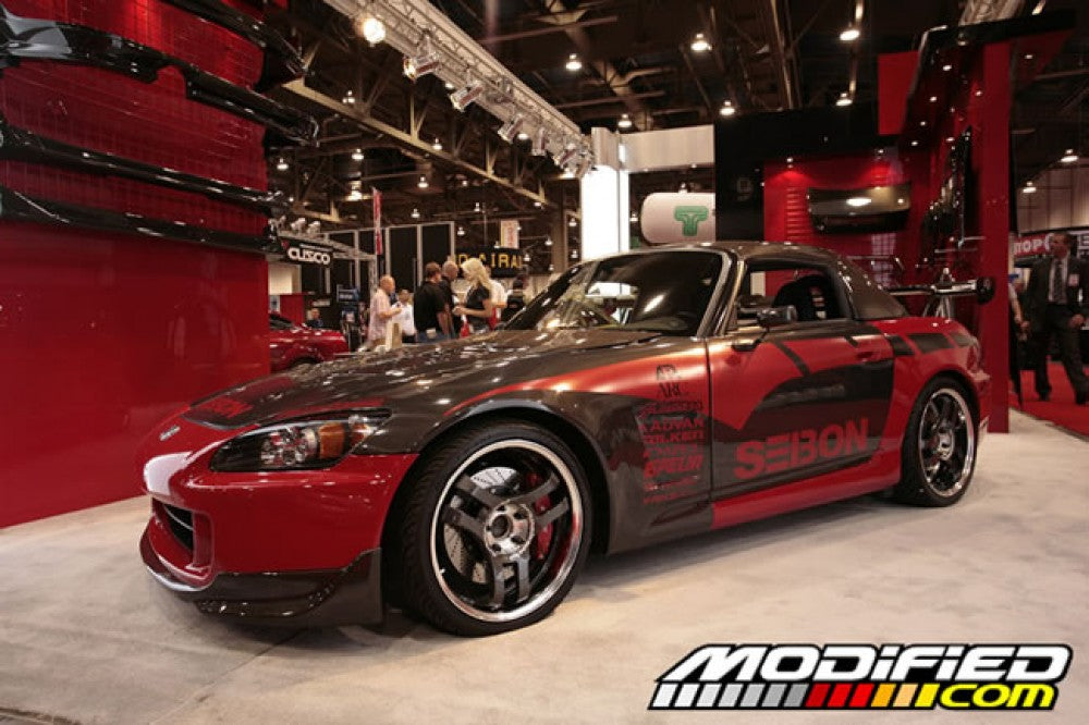 Seibon Carbon 2000-2009 HONDA S2000 CARBON FIBER FENDERS (10MM WIDER) (PAIR)