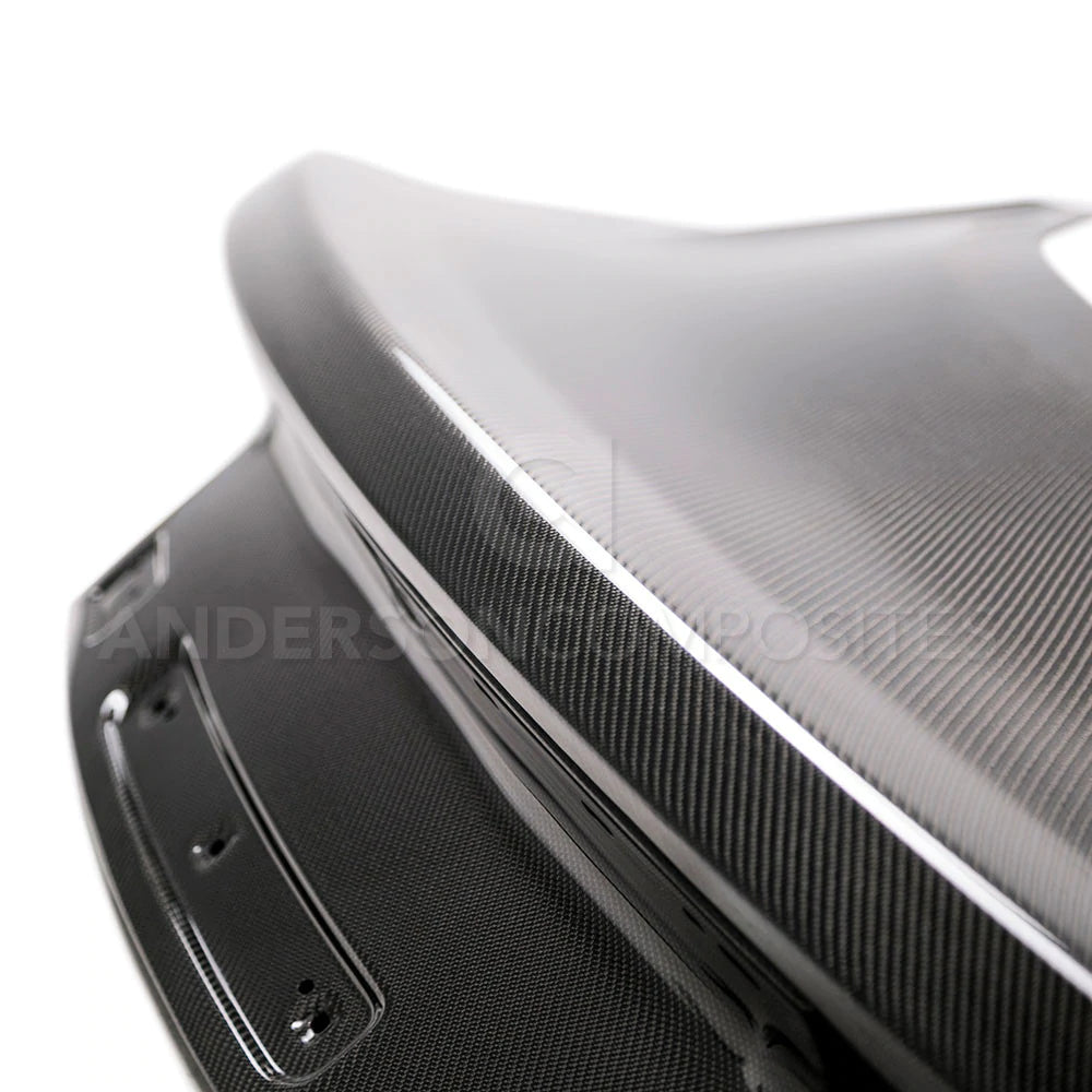 2015 - 2023 MUSTANG DOUBLE SIDED CARBON FIBER TYPE-OE DECKLID