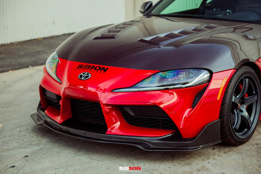 Seibon Carbon  2020-2023 TOYOTA GR SUPRA MB-STYLE CARBON FIBER FRONT LIP
