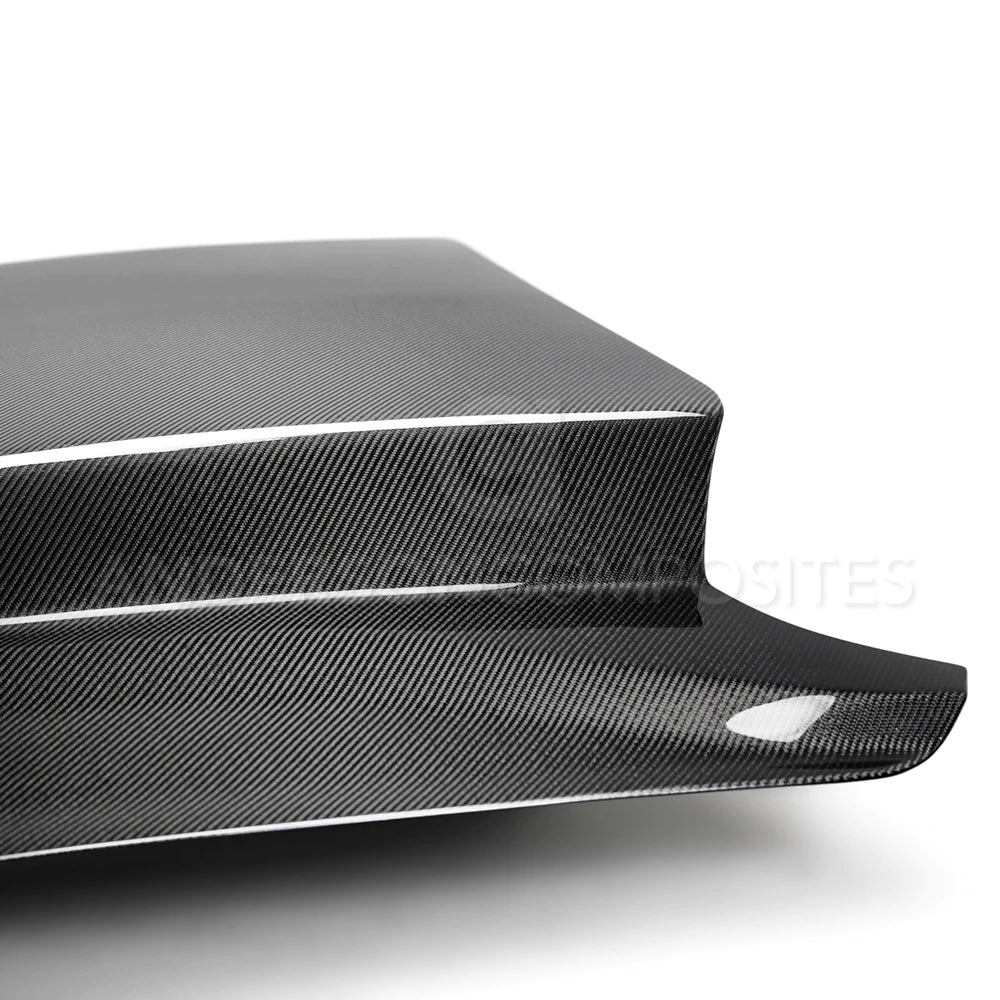 2018-2023 FORD MUSTANG DOUBLE SIDED TYPE-CJ CARBON FIBER COWL HOOD