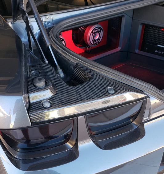 Anderson Composites 2010-2015 CAMARO CARBON FIBER DECKLID INTERIOR COVERS (PAIR)