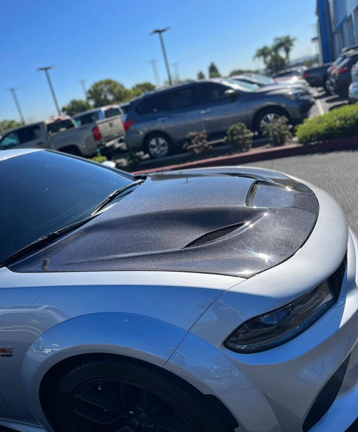 2015 - 2023 DODGE CHARGER HELLCAT TYPE-OE CARBON FIBER HOOD
