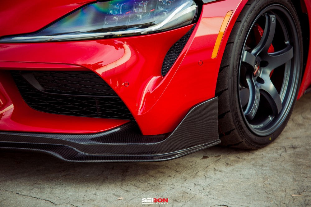 Seibon Carbon  2020-2023 TOYOTA GR SUPRA MB-STYLE CARBON FIBER FRONT LIP
