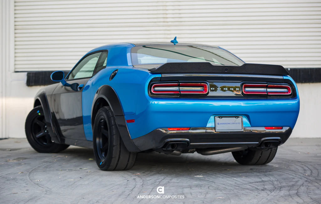 2018-2024 DODGE CHALLENGER HELLCAT WIDEBODY / DEMON / REDEYE CARBON FIBER REAR VALANCE