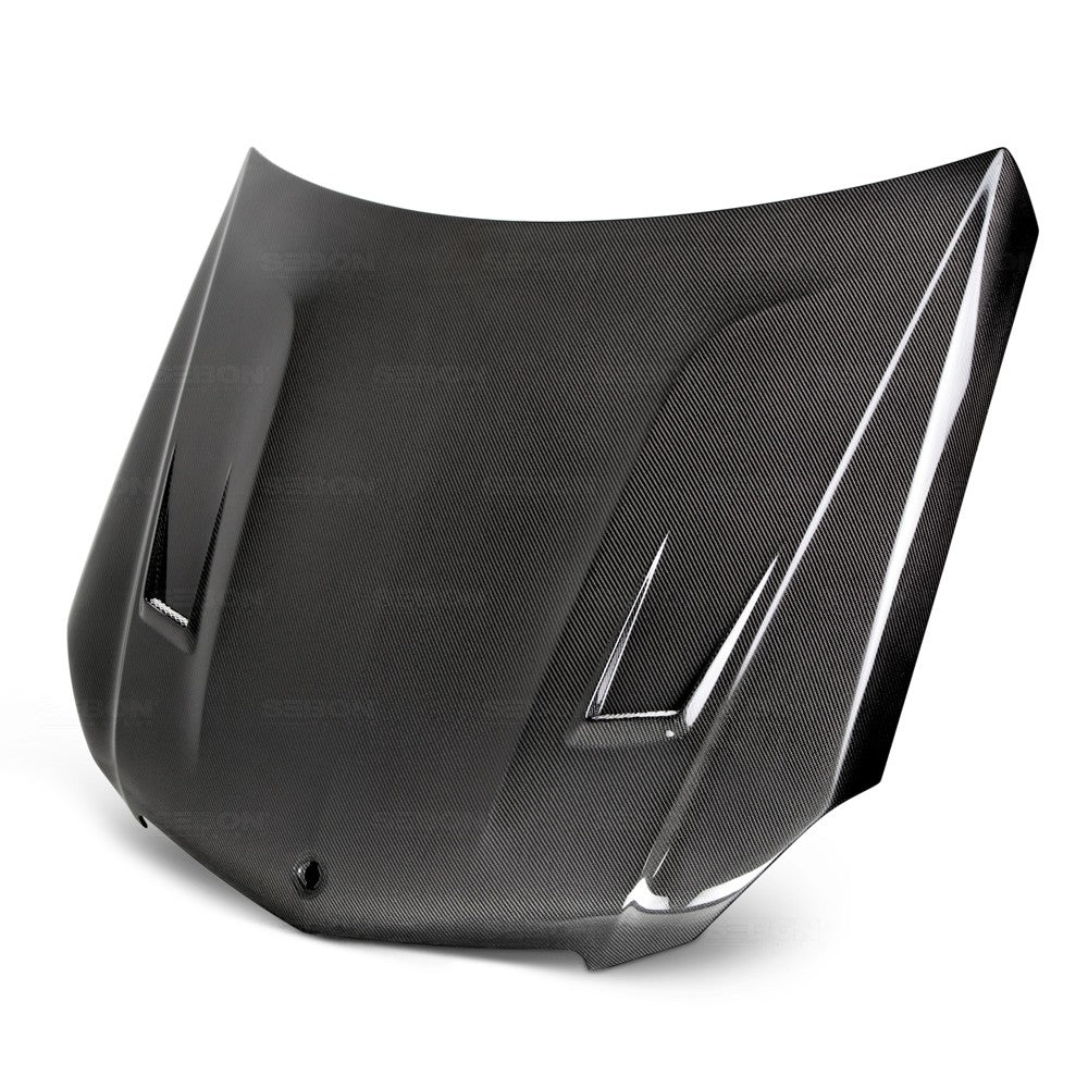 SEIBON CARBON 2012-2015 MERCEDES-BENZ AMG C 63 GT-STYLE CARBON FIBER HOOD