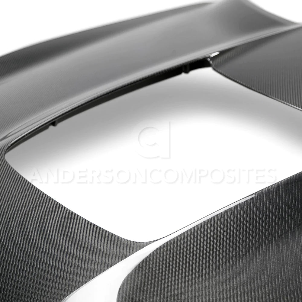 2020 - 2022 MUSTANG SHELBY GT500 DOUBLE SIDED CARBON FIBER HOOD