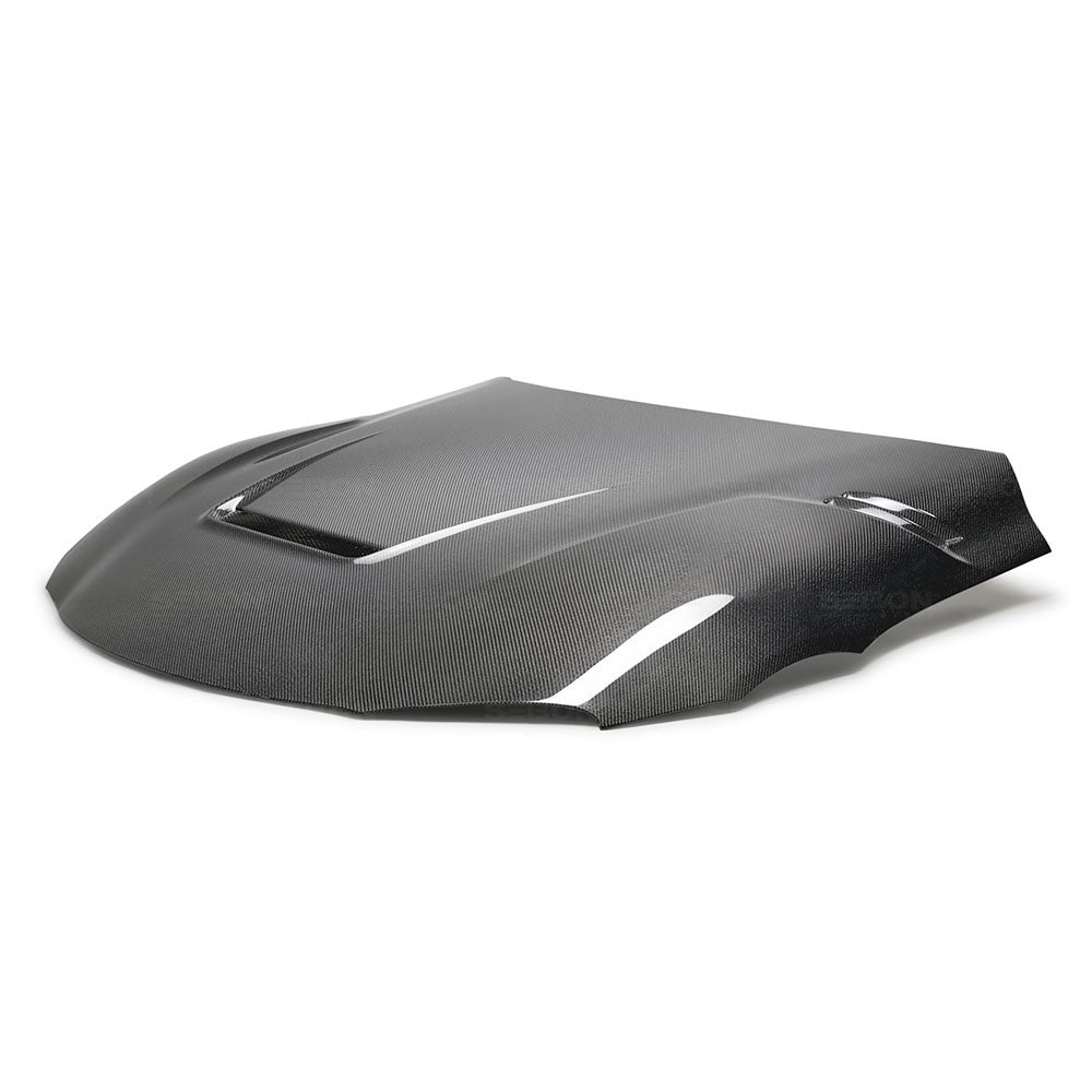 SEIBON CARBON 2020-2023 TOYOTA GR SUPRA VS-STYLE DOUBLE-SIDED CARBON FIBER HOOD