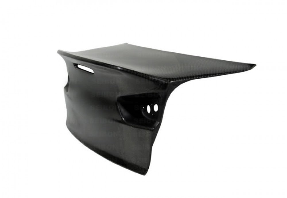 SEIBON CARBON 2008-2015 MITSUBISHI LANCER EVO X CSL-STYLE CARBON FIBER TRUNK LID