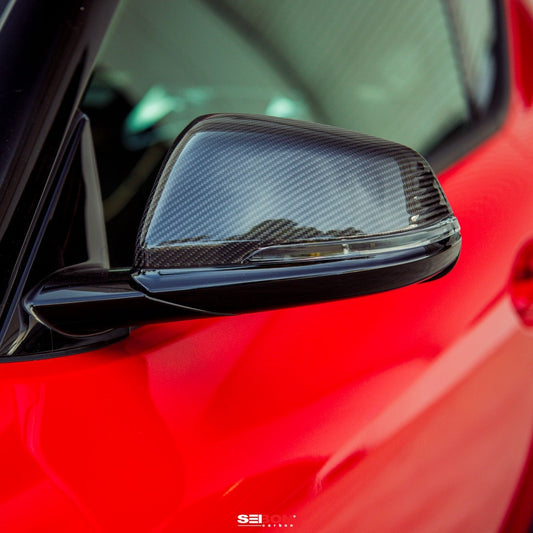Seibon Carbon 2020-2023 TOYOTA GR SUPRA CARBON FIBER MIRROR CAPS