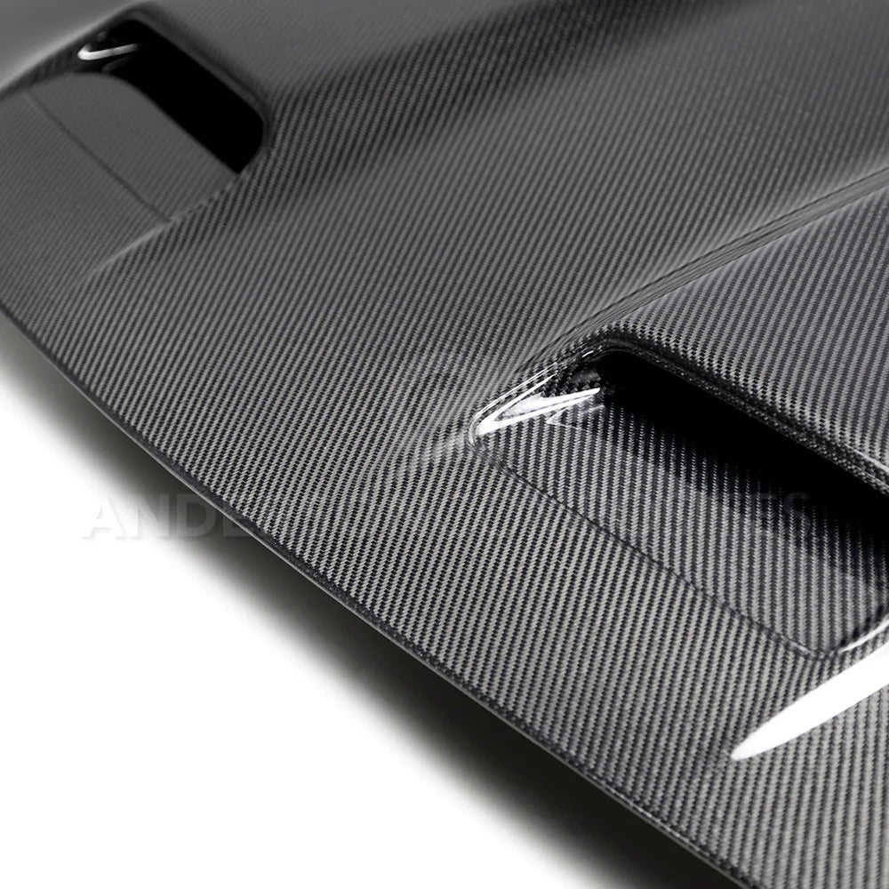 Anderson Composites 2019-2023 DODGE CHALLENGER HELLCAT REDEYE TYPE-RE CARBON FIBER HOOD