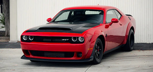 Anderson Composites 2018 DODGE CHALLENGER DEMON TYPE-OE CARBON FIBER HOOD