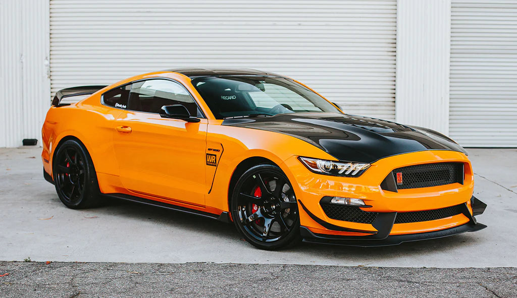 Anderson Composites 2015 - 2020 MUSTANG SHELBY GT350 TYPE-GT5 DOUBLE SIDED CARBON FIBER HOOD