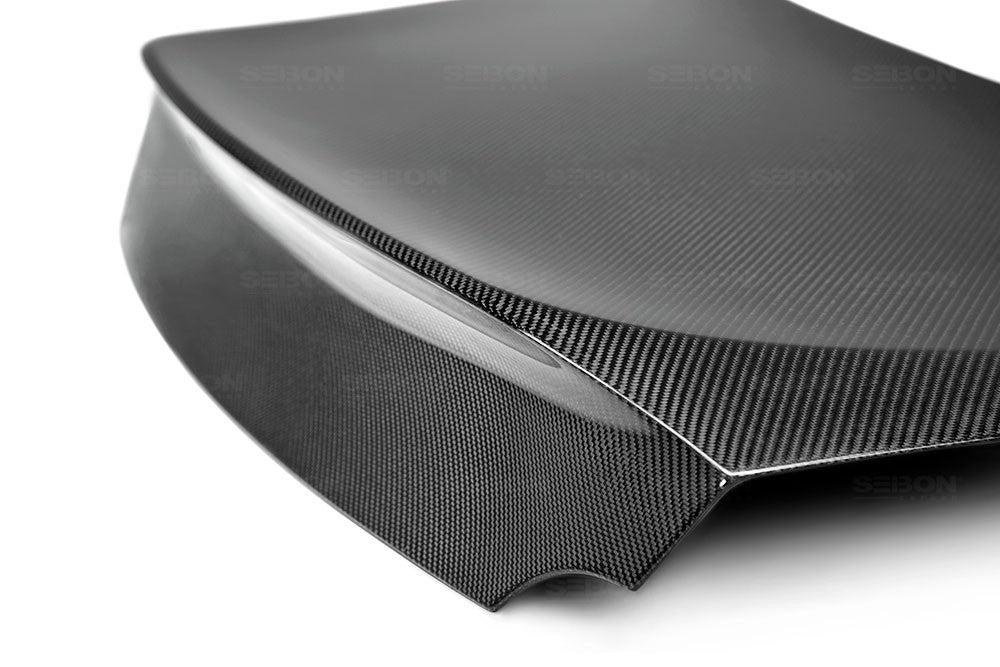 SEIBON CARBON C-STYLE CARBON FIBER TRUNK LID FOR 2009-2024 NISSAN GT-R