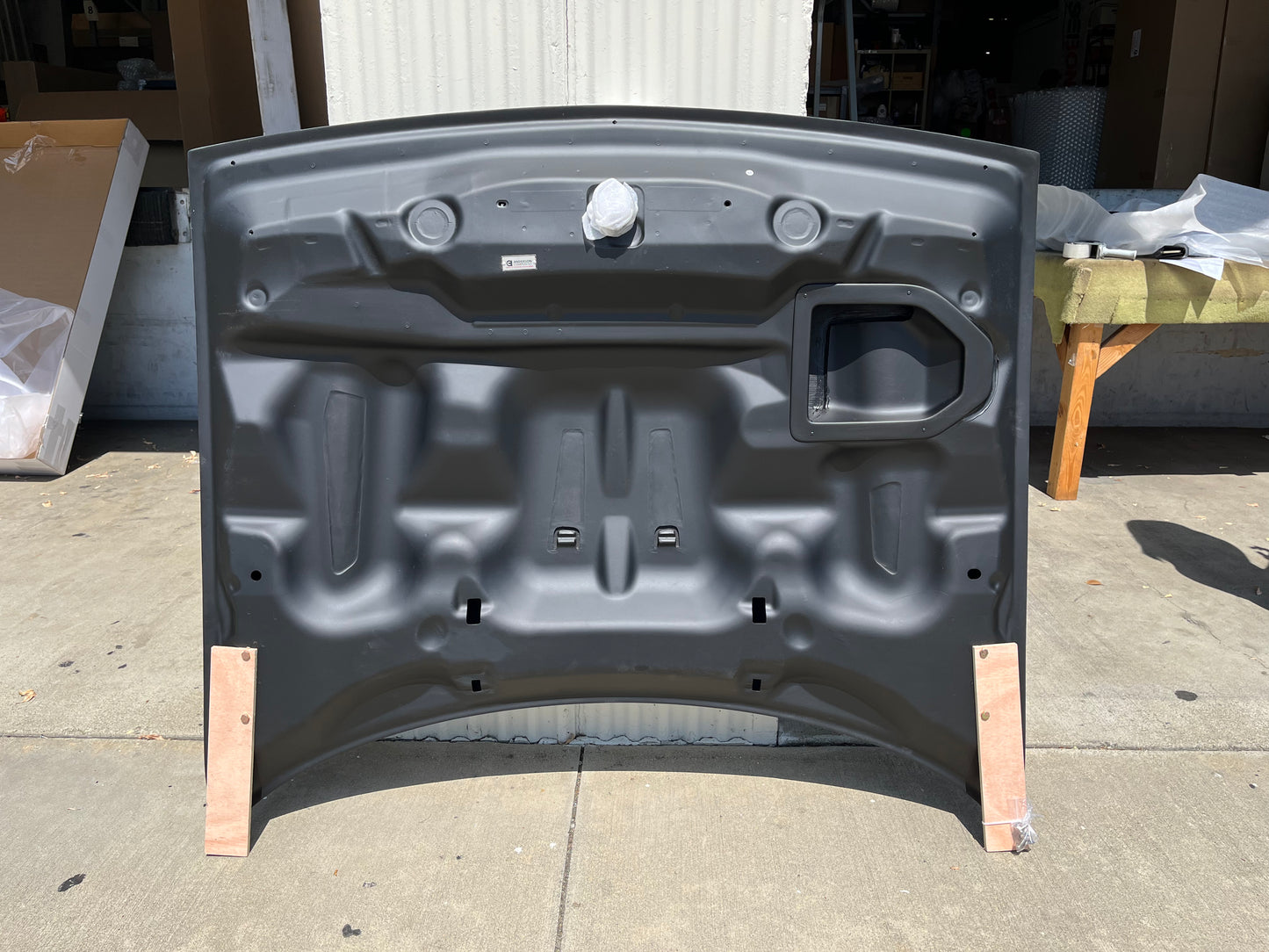 Anderson Composites 2018 DODGE CHALLENGER DEMON TYPE-OE CARBON FIBER HOOD