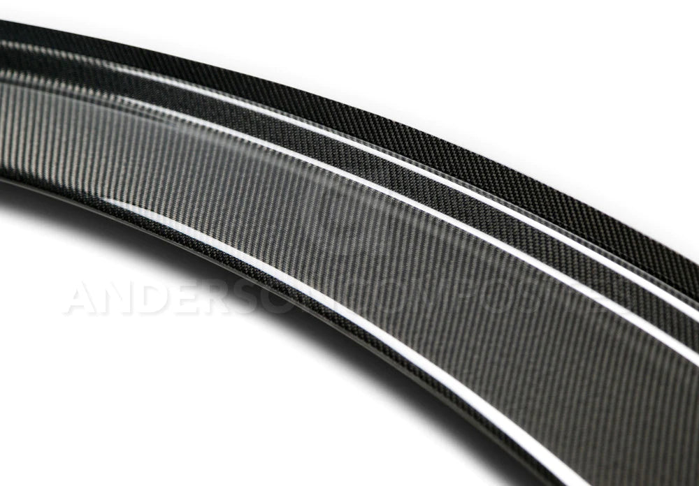 Anderson Composites 2014 - 2015 CAMARO TYPE-Z28 CARBON FIBER SPOILER WITH ADJUSTABLE WICKER BILL
