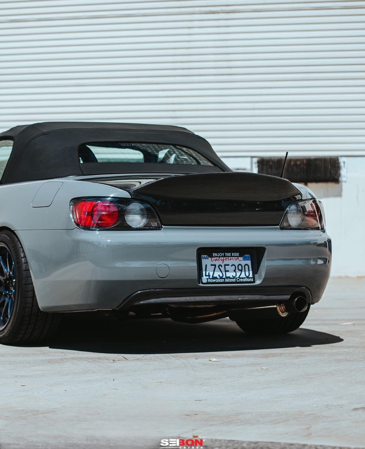 SEIBON CARBON 2000-2009 HONDA S2000 CSL-STYLE CARBON FIBER TRUNK LID