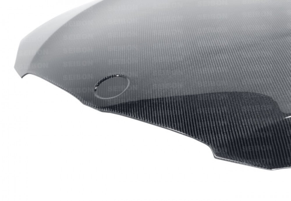 SEIBON CARBON 2011-2013 BMW E92 3 SERIES COUPE OEM-STYLE CARBON FIBER HOOD
