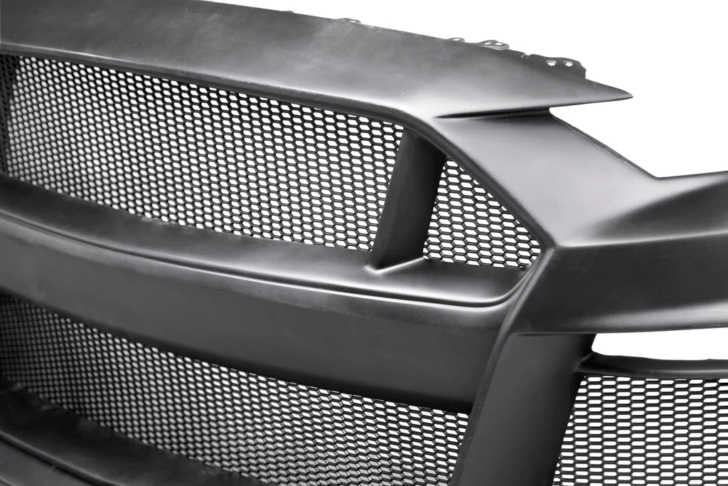 Anderson Composites 2018 - 2023 FORD MUSTANG TYPE-ST (GT500 STYLE) FIBERGLASS FRONT BUMPER WITH FIBERGLASS GRILLE/FRONT LIP