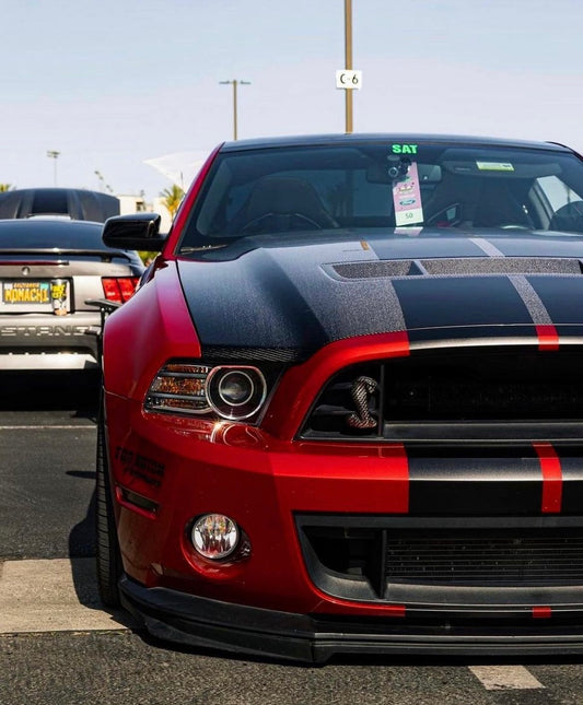 Anderson Composites 2010 - 2014 SHELBY GT500 AND 2013 - 2014 MUSTANG CARBON FIBER HOOD