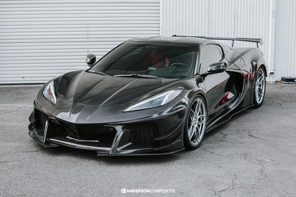Anderson Composites 2020-2022 CHEVROLET CORVETTE C8 CARBON FIBER WIDE-TRACK PACKAGE