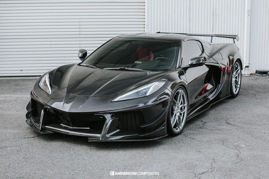 Anderson Composites 2020-2022 CHEVROLET CORVETTE C8 CARBON FIBER WIDE-TRACK PACKAGE