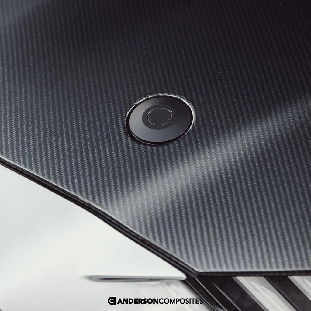2020 - 2022 MUSTANG SHELBY GT500 DOUBLE SIDED CARBON FIBER HOOD