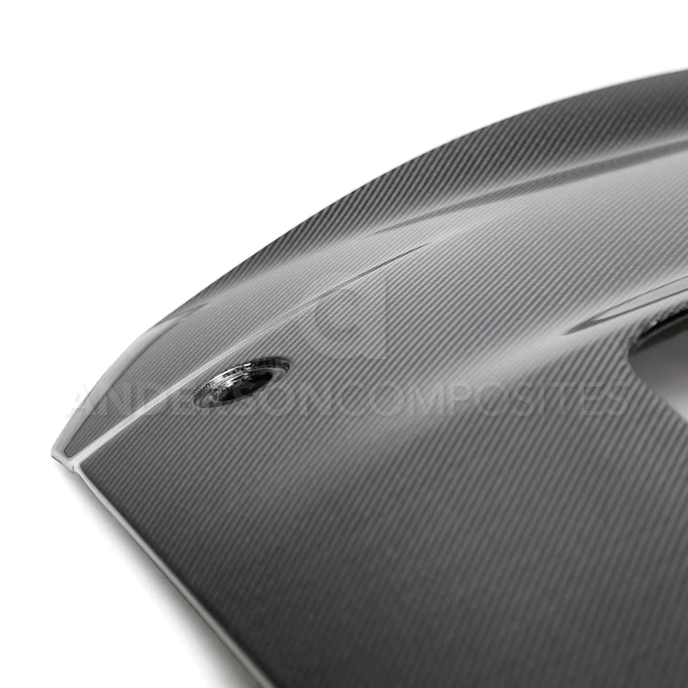 2020 - 2022 MUSTANG SHELBY GT500 DOUBLE SIDED CARBON FIBER HOOD