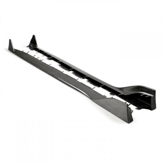 SEIBON CARBON 2020-2023 TOYOTA GR SUPRA MB-STYLE CARBON FIBER SIDE SKIRTS