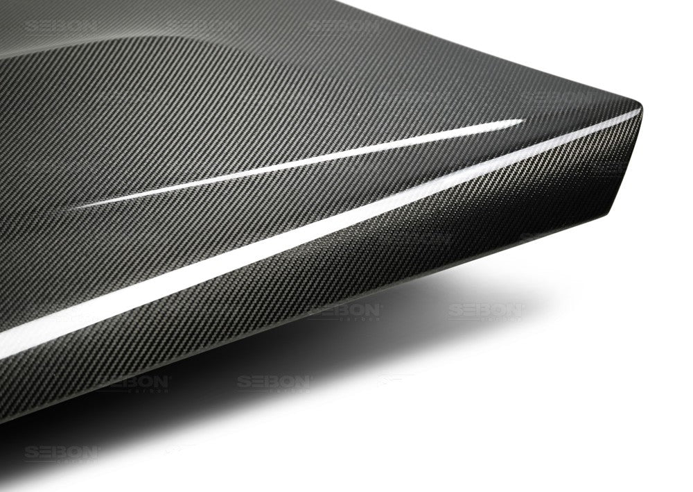 SEIBON CARBON 2012-2015 MERCEDES-BENZ AMG C 63 GT-STYLE CARBON FIBER HOOD