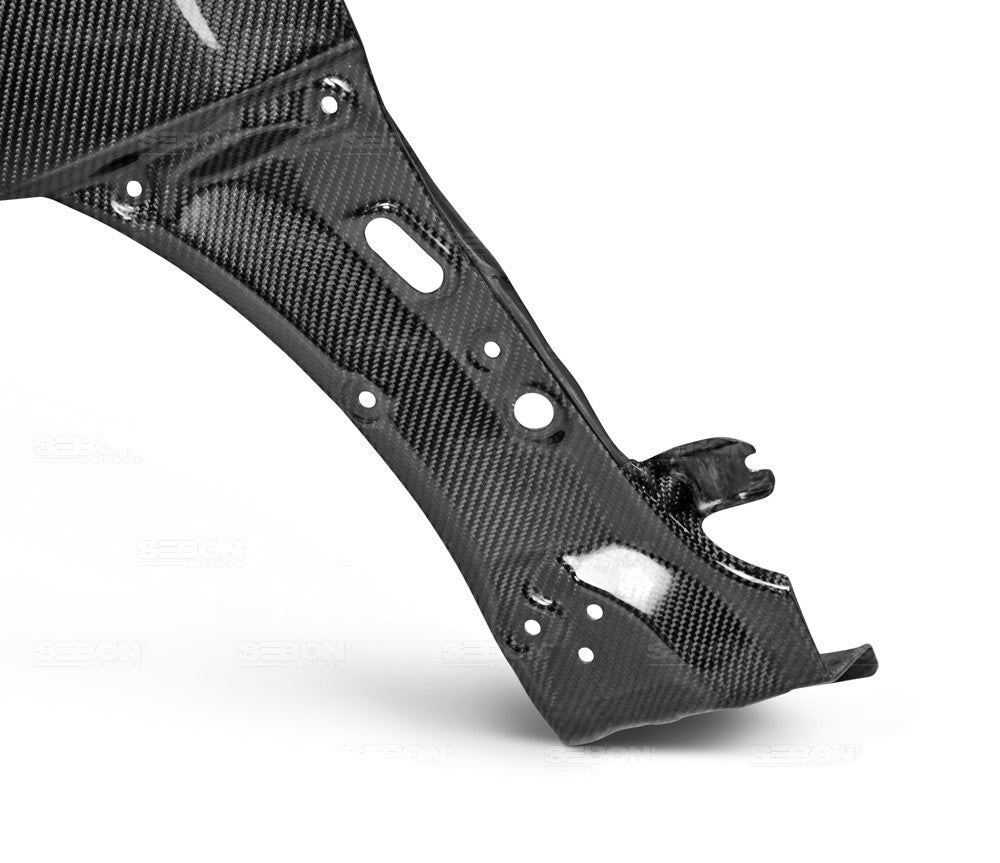 Seibon Carbon 2015-2021 SUBARU WRX / STI OEM-STYLE CARBON FIBER FENDERS (Pair)