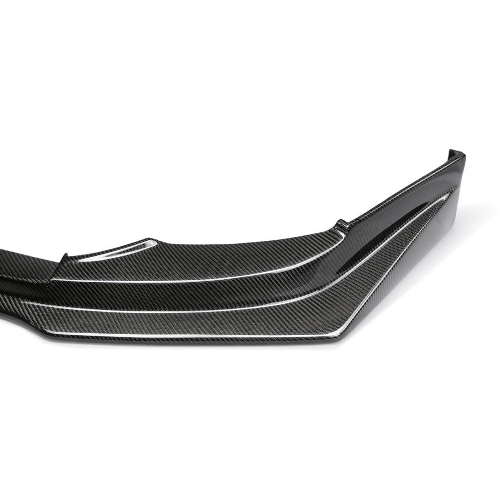 SEIBON CARBON 2008-2015 MITSUBISHI LANCER EVO X VR-STYLE CARBON FIBER FRONT LIP