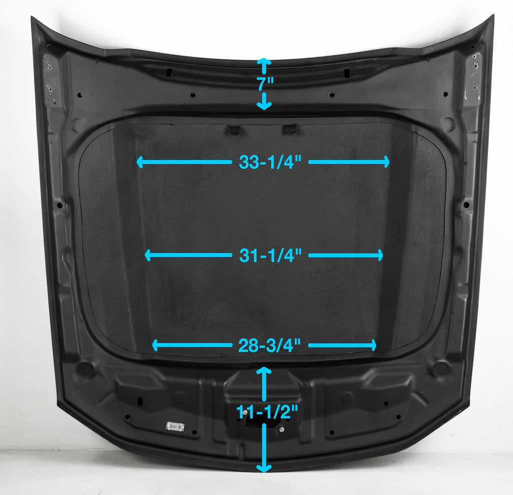 Anderson Composites 2010-2012 FORD MUSTANG TYPE-CJ CARBON FIBER COWL HOOD