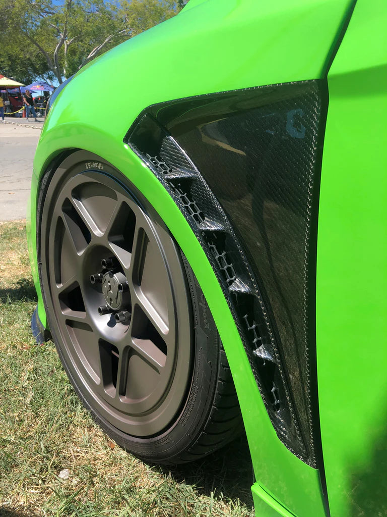 Anderson Composites 2016-2018 FORD FOCUS RS CARBON FIBER FENDERS (PAIR)
