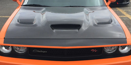 Anderson Composites 2015 - 2021 CHALLENGER HELLCAT TYPE-OE CARBON FIBER HOOD