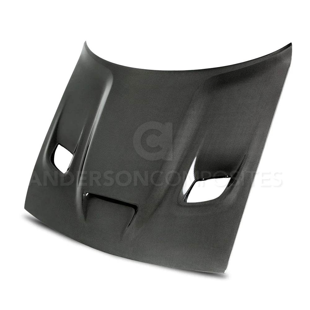 Anderson Composites 2015 - 2021 CHALLENGER HELLCAT TYPE-OE CARBON FIBER HOOD