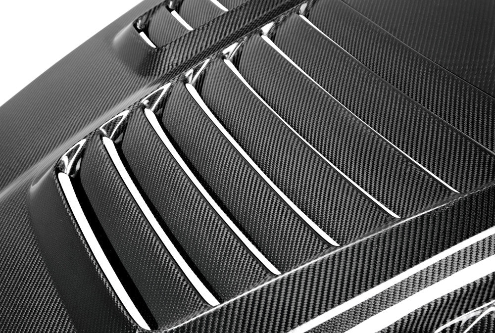 Anderson Composites 2005-2013 CORVETTE "WORLD CHALLENGE" STYLE VENTED CARBON FIBER HOOD