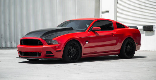 Anderson Composites 2013-2014 FORD MUSTANG TYPE-CJ CARBON FIBER COWL HOOD