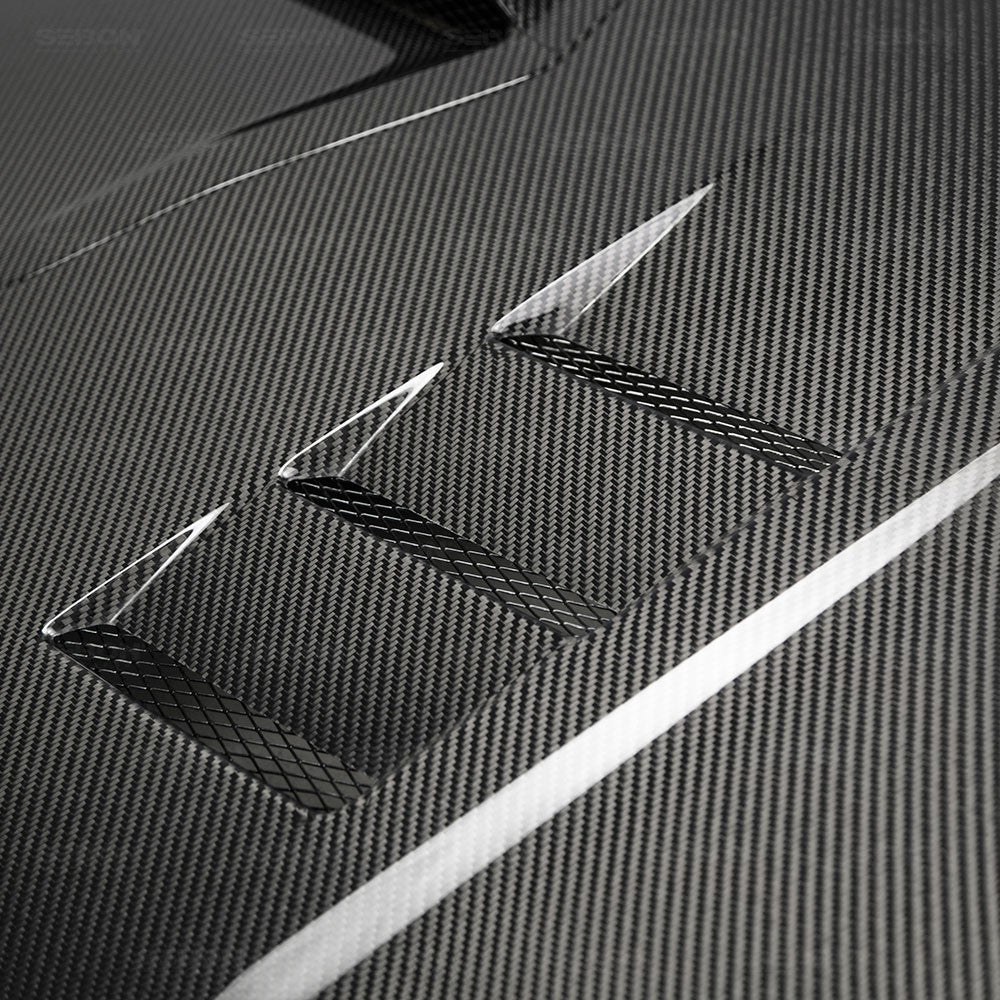 SEIBON CARBON 2017-2021 HONDA CIVIC TYPE R  TS-STYLE CARBON FIBER HOOD