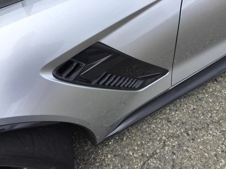 Anderson Composites 2015-2019 CORVETTE C7 Z06 CARBON FIBER FENDER VENTS