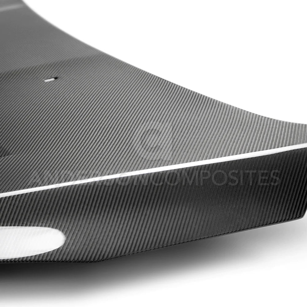 Anderson Composites 2016-2018 FORD FOCUS RS CARBON FIBER HOOD TYPE-SA