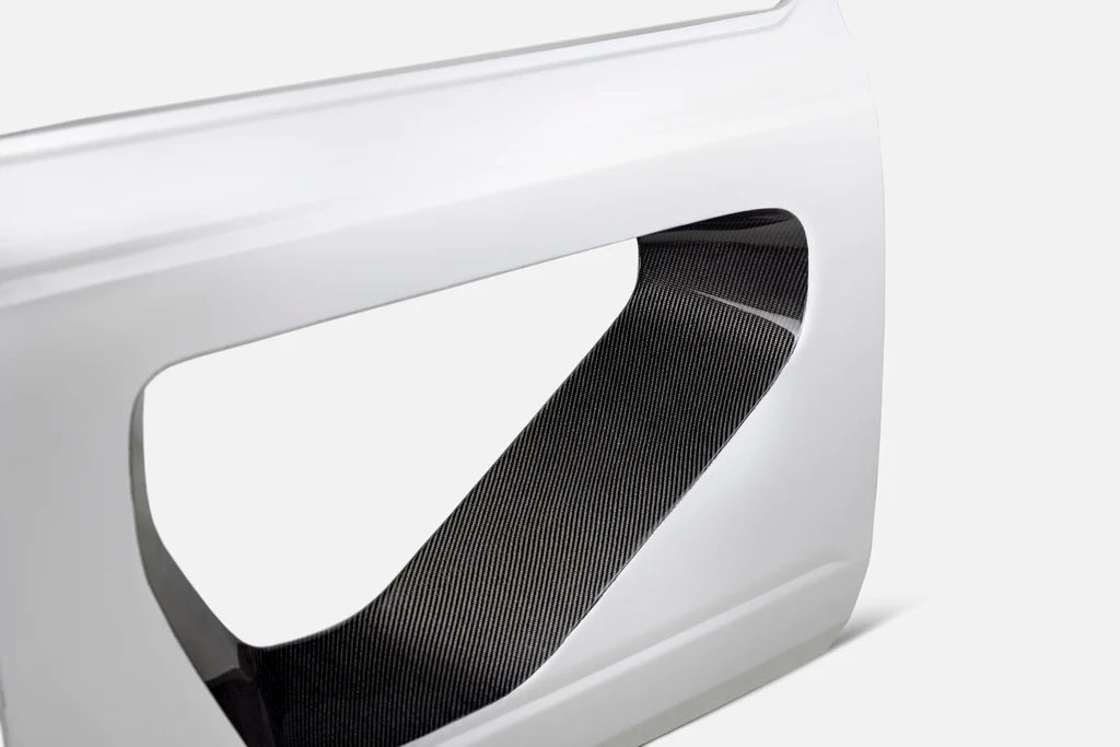Anderson Composites 2021-2022 FORD BRONCO FIBERGLASS HALO DOORS WITH CARBON FIBER INSERTS (2-DOOR)